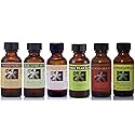 Bakto Flavors Fruit Extract Combo, 1-ounce Bottles, Pack of 6 - PASSION FRUIT, LIME, PEACH, PEAR, BLOOD ORANGE, and PINEAPPLE