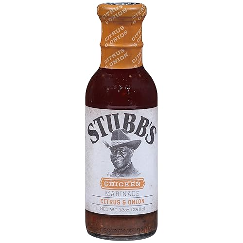 Stubb's Citrus & Onion Chicken Marinade, 12 oz