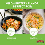 Pompeian Keto Blend Cooking Spray with Extra Virgin Olive Oil and Avocado Oil - 5 Fl Oz - No Propellants - Mild, Buttery Flavor for Sautéing, Stir-Frying, and Roasting