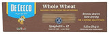 De Cecco Pasta Whole Wheat Spaghetti, 13.25 OZ
