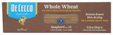 De Cecco Pasta Whole Wheat Spaghetti, 13.25 OZ
