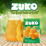Zuko Instant Beverage Drink Mix, Flavor Mango Powdered, No Added Sugar Needed, 48 Ct Individual Packets