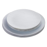 Posh Setting White Plastic Plates Disposable Plastic Wood Pattern Dinnerware (Includes 20 Dinner Plates and 20 Salad Plates) Elegant Disposable