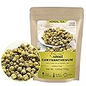 FullChea - Top Grade Chinese Chrysanthemum Tea - 3.52oz/100g - Premium Natural Dried Chrysanthemum Flower - Tai Ju Herbal Tea Loose Leaf - Non-GMO