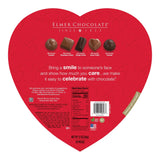 Elmer Chocolate Red Rose Wrap Heart Shaped Box - 12 oz - 30 Pieces - Perfect for Valentine's Day and Giving to that Special Someone