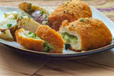 New York Steak & Seafood Frozen Stuffed Chicken Breasts - ?ordon Bleu Chicken Breasts Stuffed with Swiss Cheese and Ham (4 Stuffed Chicken Breasts