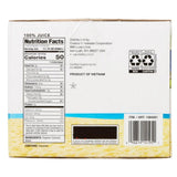 Coconut Water Organic Coconut Water No Sugar Added 11.1 Fl Oz, 12 Ct With a Scooply Reusable Straw (Color May Very)
