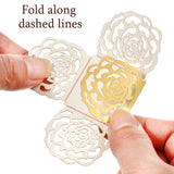 100Pcs Hollow-Out Flower Chocolate Wrappers Cups for Wedding Party Favors Candy Bar Chocolate Paper Liners Truffle Cups Dessert Liners