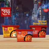 [Dongwon] Authentic Korean Rice Cake Topokki with Creamy Cheese Flavor | Popular Korean Street Food | Easy to Prepare | Delicious and Chewy Snack