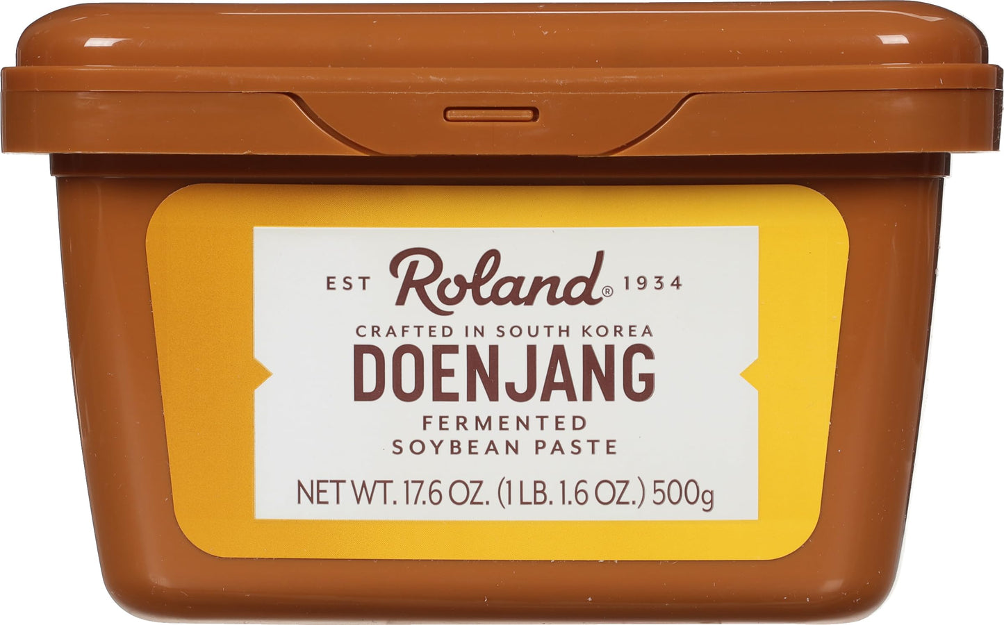 Roland Foods Doenjang, Fermented Soybean Paste, 17.6-Ounce Package, Pack of 12