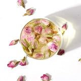 ChaWuWarmSun-[A] Pink Rose Tea Buds(3oz),Loose Leaf Flower Petal Tea,Dried Flowers