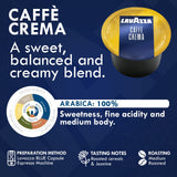 Lavazza Blue Coffee Pods Variety Pack - 30 Count - Includes Top Class, Gold Selection & Caffè Crema (10 Each) - Single-Serve, Keto-Friendly Arabica