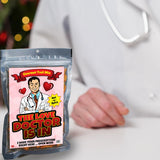 Valentines Day Love Doctor Trail Mix - Gourmet Spicy Snack Blend - Weird Food Gifts - Valentine Gifts for Couples - Funny Trail Mix for Date Night