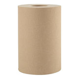 Boardwalk BWK6252 Hardwound Paper Towels, 8" x 350ft, 1-Ply Natural (Case of 12 Rolls)