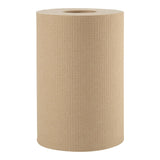 Boardwalk BWK6252 Hardwound Paper Towels, 8" x 350ft, 1-Ply Natural (Case of 12 Rolls)