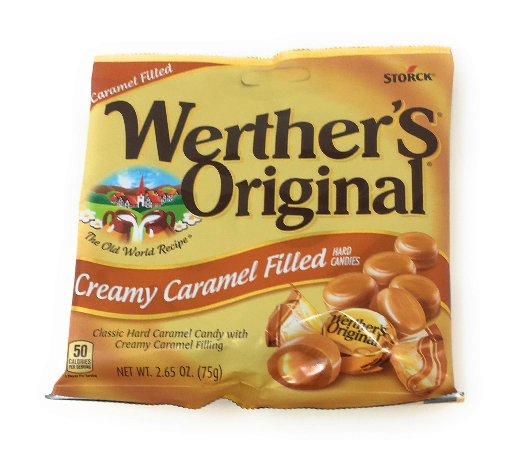 Werther's Candy Variety Pack - Original Hard Candies, Chewy Caramels, Creamy Filled, Caramel Apple Filled, Individually Wrapped Treats for Halloween