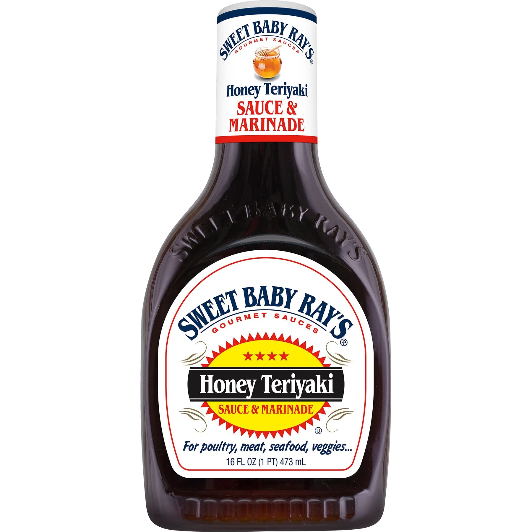 Sweet Baby Ray's Teriyaki Sauce and Marinade,16 Fl Oz. (Pack of 1)