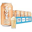 Cove Probiotic Soda, Zero Sugar Better-For-You Alternative - Refreshing, Delicious Probiotic Drink, No Synthetic Colors & Caffeine Free - Cream Soda