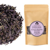 Purple Basil (Ocimum basilicum) 0.7 OZ (20g), Aromatic Italian, Armenian, Greek Heritage Variety - Naturally Caffeine-Free - Grown in Armenia - Ideal