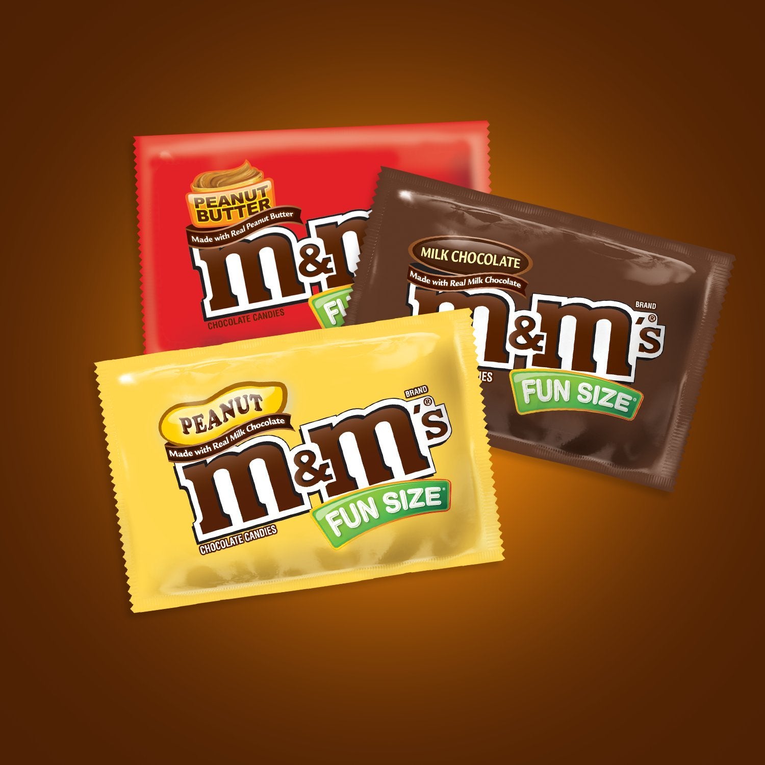M&M'S Fun Size Chocolate Candy Variety Mix 32.9-Ounce Bag 60 Pieces