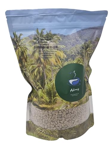 Adems Nicaraguan green coffee beans 1 kg for home and business roasting
