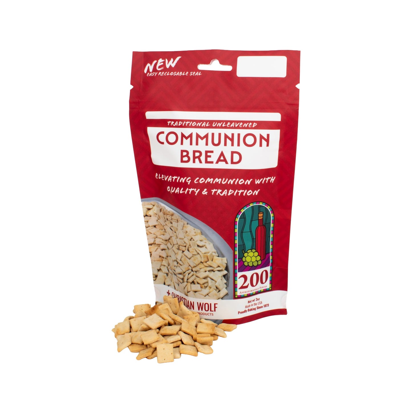 Unleavened Bread for Communion (200 pieces)
