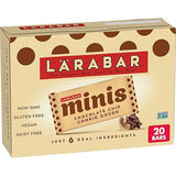 Larabar Minis Chocolate Chip Cookie Dough, Gluten Free Vegan Fruit and Nut Bars, 15.6 oz, 20 Ct