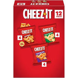 Cheez-It Cheese Crackers, Baked Snack Crackers, Lunch Snacks, Variety Pack, 12.1oz Box (12 Packs)