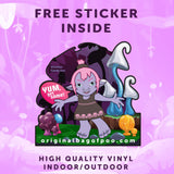 The Original Bag of Poo®, Troll Poo (grape flavored cotton candy) Novelty Poop Gag Gift (1 oz. single bag), Free sticker inside.