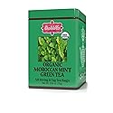Brew La La Organic Green Tea - Moroccan Mint Flavor - 50 Double Chambered Bags - Low Caffeine Gourmet Tea - Certified Organic