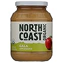North Coast Organic Gala Apple Sauce, Non GMO, No Added Sugar, 24 Ounces (Pack Of 6)
