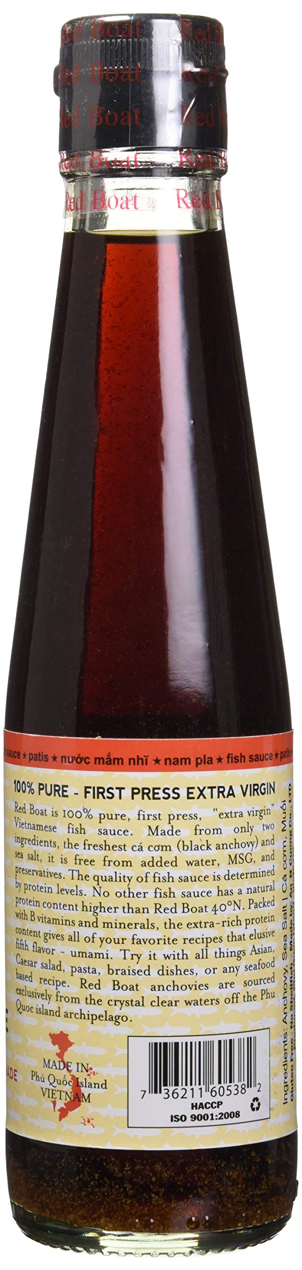 Red Boat Fish Sauce 40°N 250 ML (Pack of 3) by Red Boat