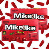 Mike and Ike Cherry Candy, 2 Pack of Candy Boxes 0.78OZ Each, Ideal Mike and Ike Candy for Your Favorite Films, Perfect Candy for Sharing