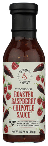 Fischer & Wieser, Sauce Roasted Raspberry Chipotle, 15.75 Ounce