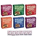 Nature's Bakery Fig Bars Variety Pack. Bundle of 6 Boxes with 36 Individually Wrapped Bars. Flavors Include: Blueberry; Strawberry; Peach; Raspberry