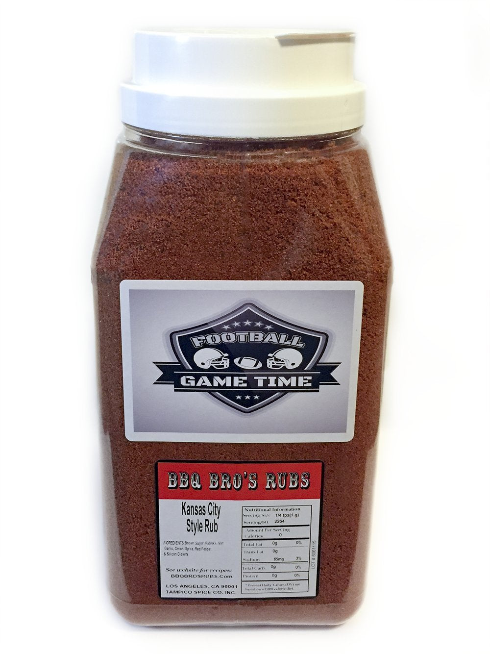 BBQ BROS RUBS (Kansas City Style 5 LBS) - Barbecue Seasonings - BBQ Spices - Dry Rub- Handcrafted BBQ Rubs for Grilling, Cooking & Smoking - Use as