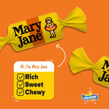 Atkinson's Mary Jane Molasses Peanut Butter Fun Size Candy 0.28oz 130ct Tub