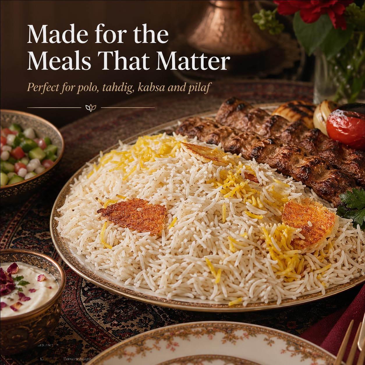 BITA Rice 1121 Sella Basmati Rice, Extra Long Grain Parboiled Basmati, Aromatic Indian Rice, Product of India, 10 lb Bag