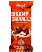 Halloween Creamy Skulls, 2 PC, Vegan, Dairy Free, Allergy Friendly