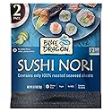 Blue Dragon Sushi Nori - 0.77oz (Pack of 2) - No Artificial Flavors Or Preservatives - Made With 100% Roasted Seaweed Sheets - Vegan, Gluten Free