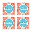 Sugarfina Pink Diamonds Small Candy Cube, Gummies, 4.1 oz, 4 Count