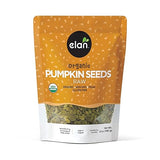 Elan Organic Pumpkin Seeds, 6.5 oz, Unsalted, Unroasted Shelled Kernels, No Shell, Non-GMO, Vegan, Gluten-Free, Kosher, Nutritious Seeds
