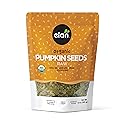 Elan Organic Pumpkin Seeds, 6.5 oz, Unsalted, Unroasted Shelled Kernels, No Shell, Non-GMO, Vegan, Gluten-Free, Kosher, Nutritious Seeds