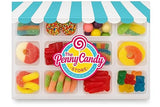 Candy Snackle Box - Assorted Gummies, Sour Candies & Gumballs - Fun Gift for Kids & Adults - Perfect for Birthdays, Holidays & Parties - Tackle Box