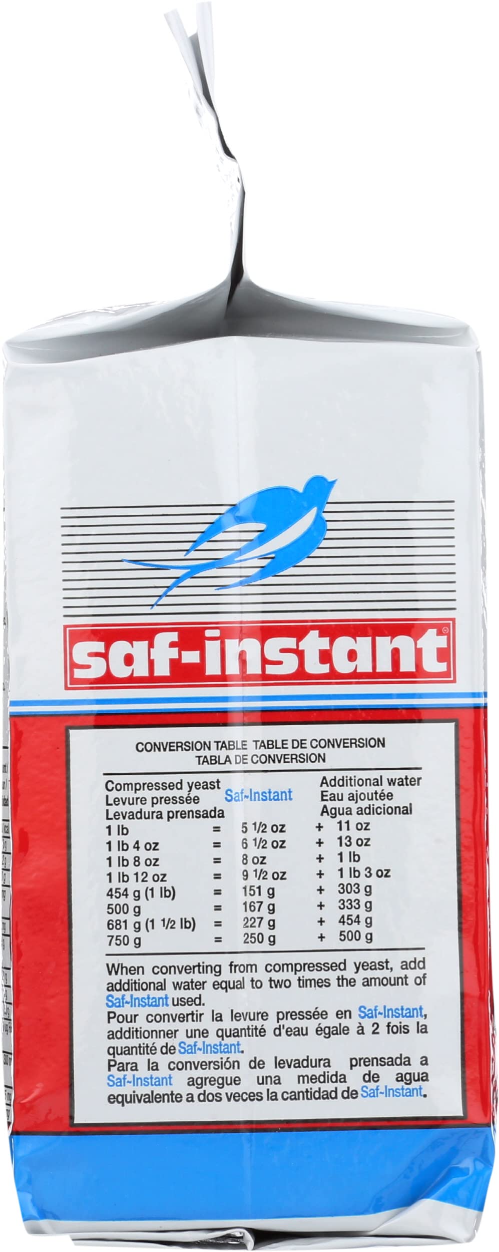 Saf Instant Yeast, 1 Pound Pouch