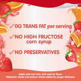 Snack Pack Strawberry and Orange Flavored Juicy Gels Cups, 3.25 oz., 4-Count