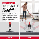 Heavy Duty Floor Squeegee for Concrete and Tile Floor - Silicone Squeegee Broom Floor Scrubber - Large Single Cast Rubber Blade Aluminum Long Handle