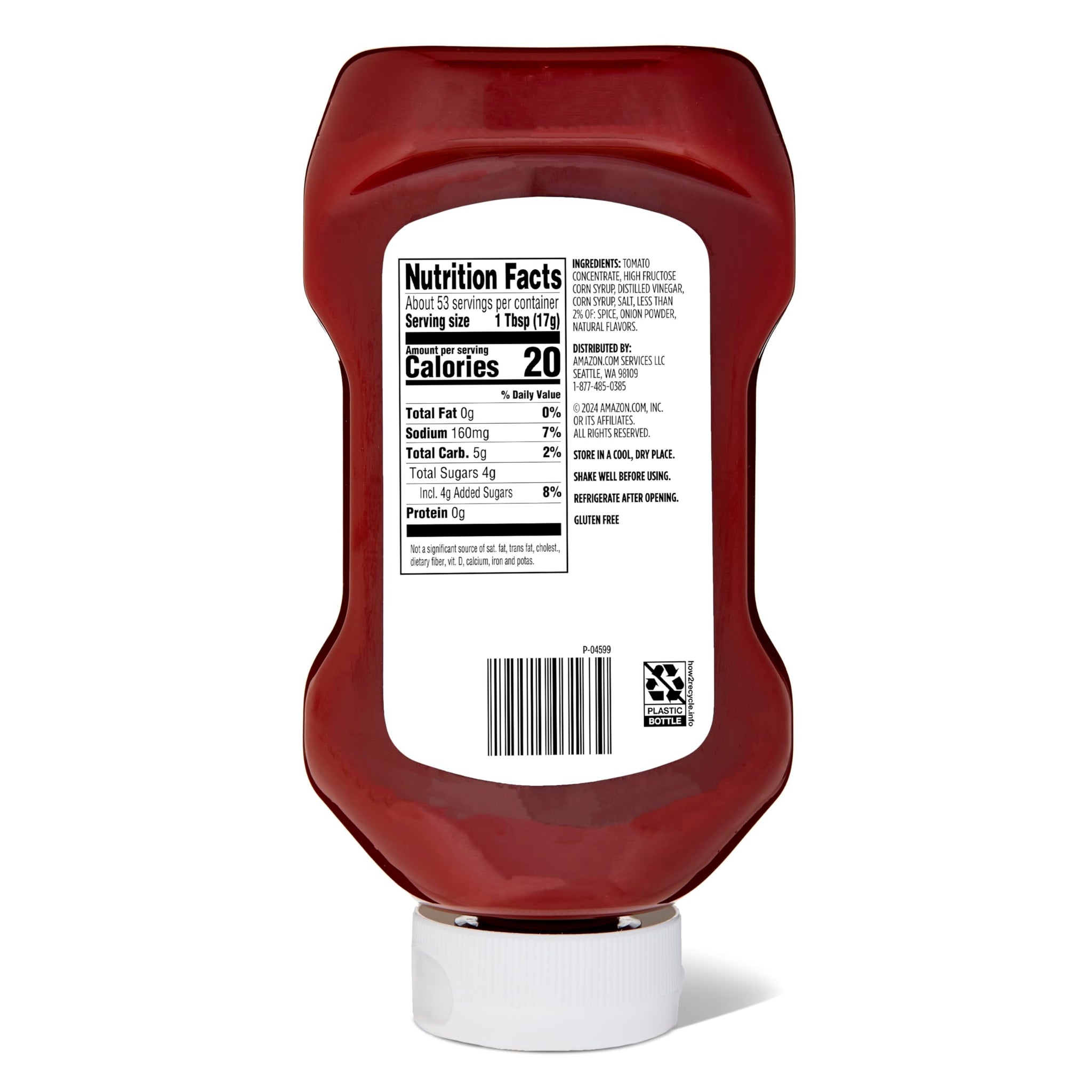 Amazon Grocery, Tomato Ketchup, 32 Oz