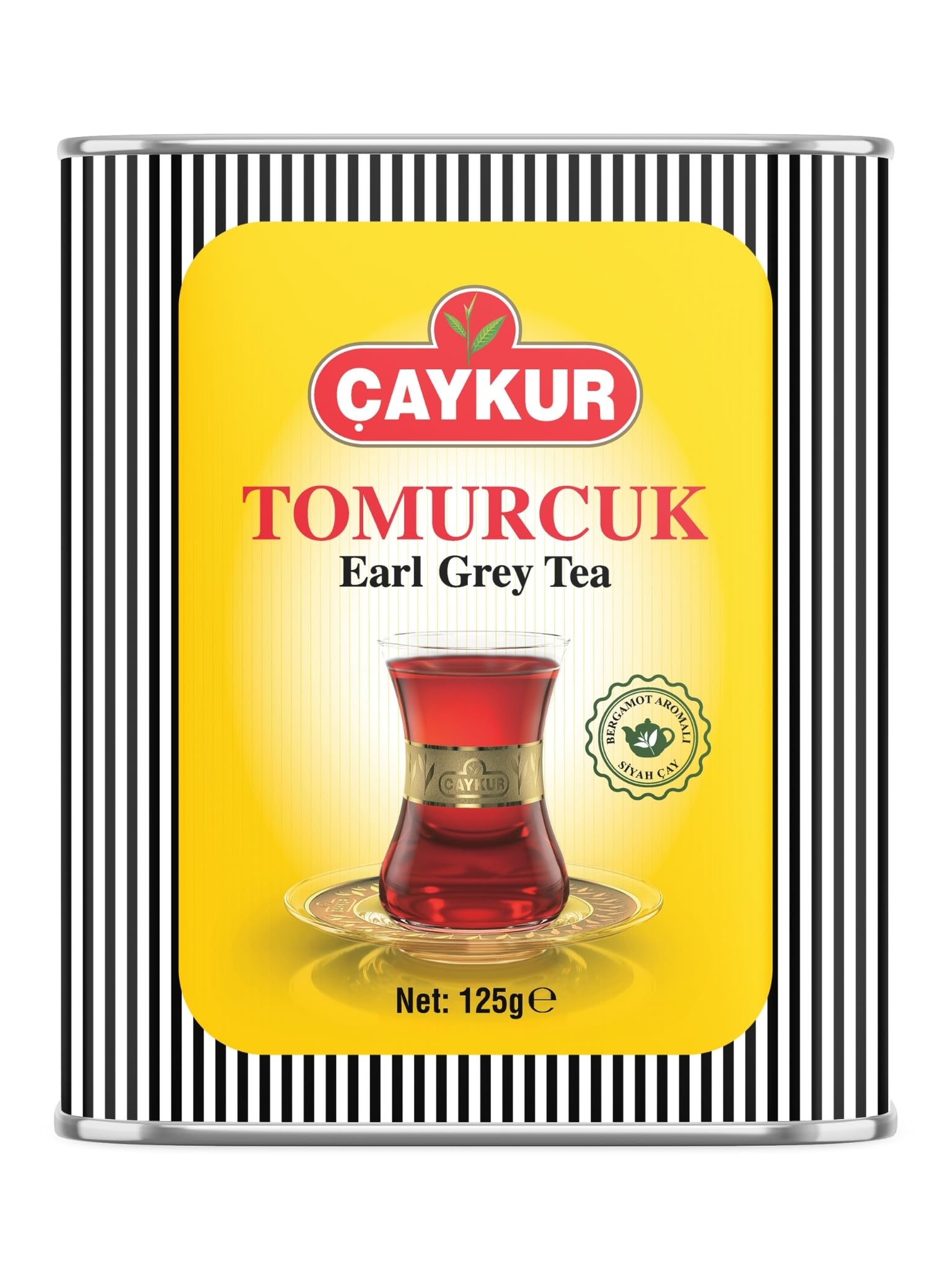 ÇAYKUR Earl Grey Tea Tomurcuk, Tea Buds, Loose Leaf with Natural Bergamot Aroma, Flavor Enhancer Young leaves Black Tea 125gr / 4.4 oz