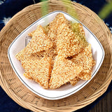 ??????? White Sesame Candy Snack Handmade Osmanthus Nougat 300g